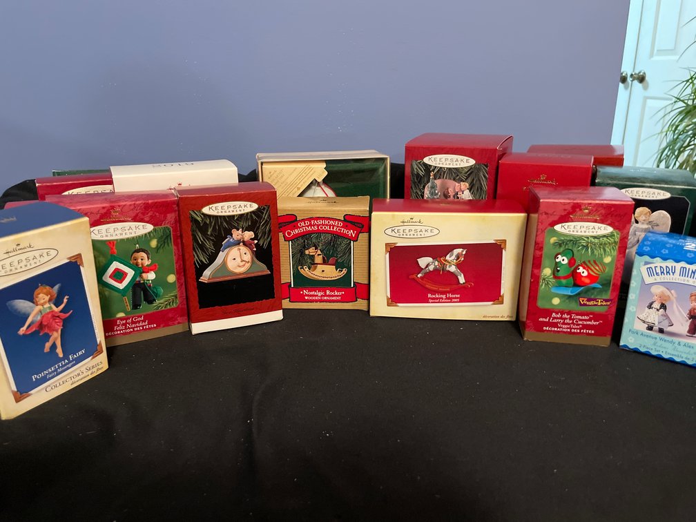 Hallmark Keepsake Christmas Ornaments and Tree Topper