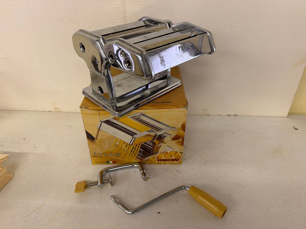 Marcato Atlas Mod. 150 Chrome Pasta Machine