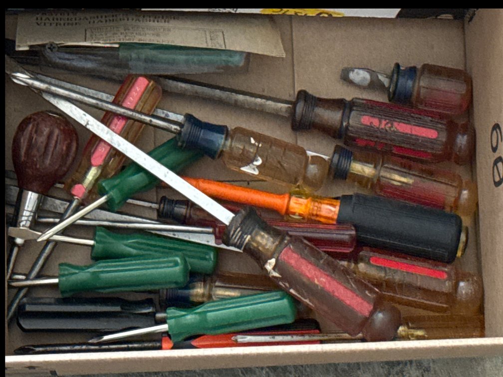 Flathead and Phillips Screwdrivers