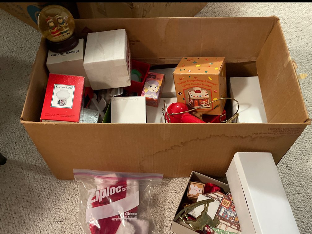 Holiday Candle Holders, Snow Globe, Ornaments, and More