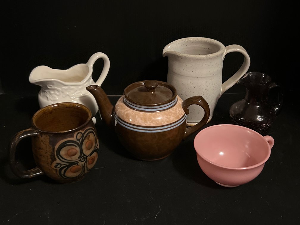 Ceramic Teapot, Pitchers