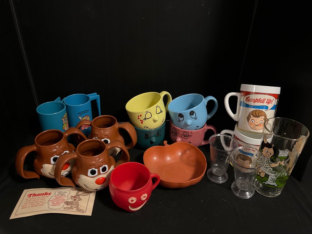 Vintage Novelty Mugs & More