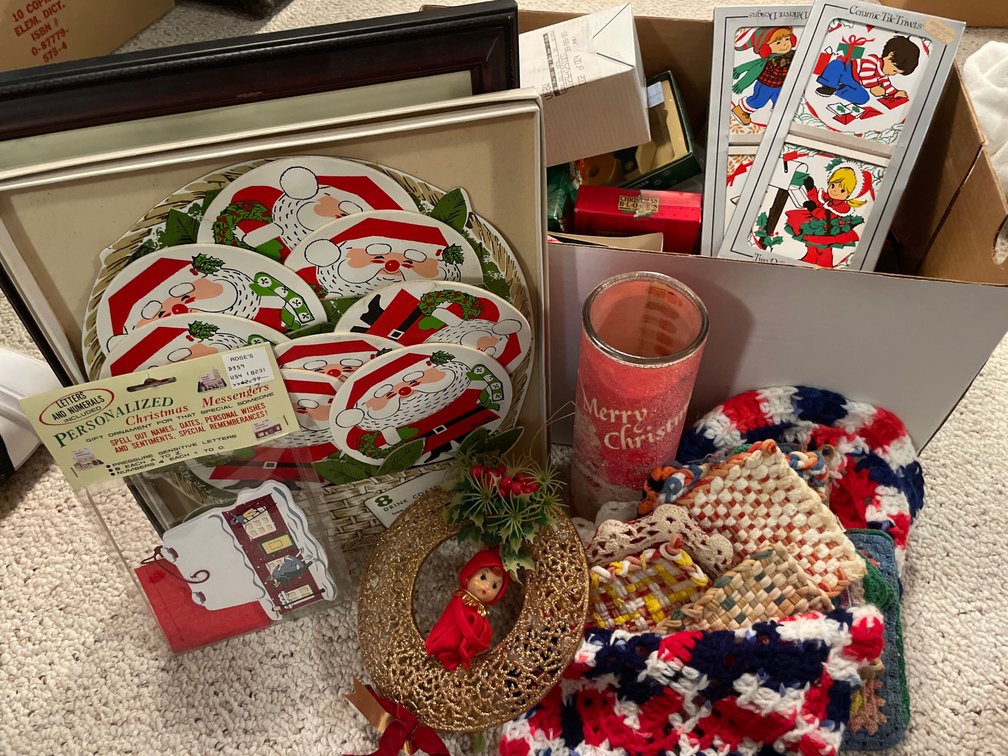Christmas Decorations, Drink Coasters, Trivets, and Framed Art