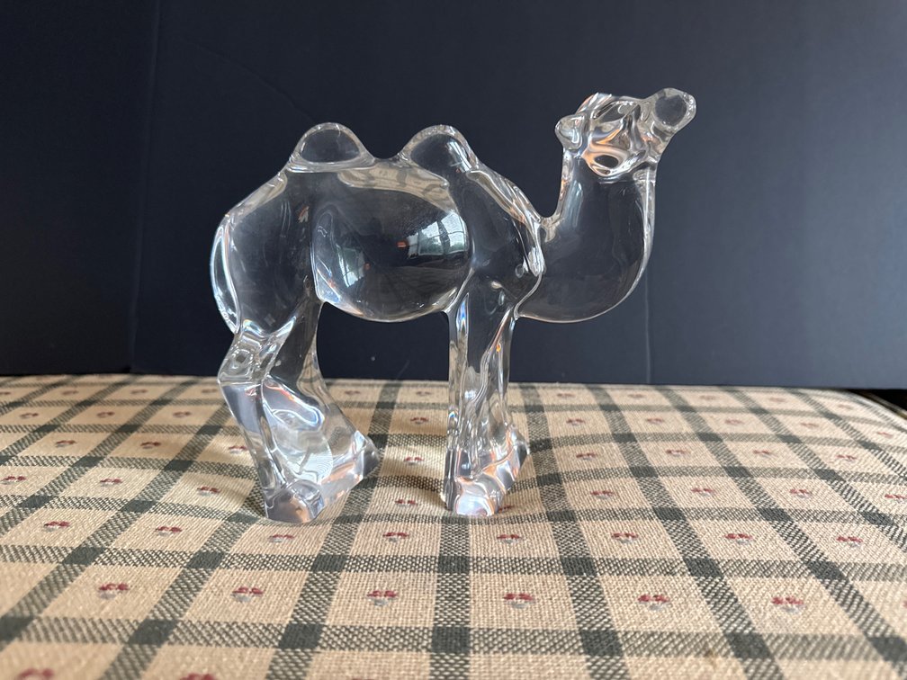 Baccarat Crystal Camel Figurine