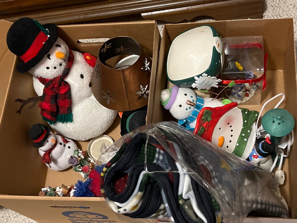Snowman Holiday Decor