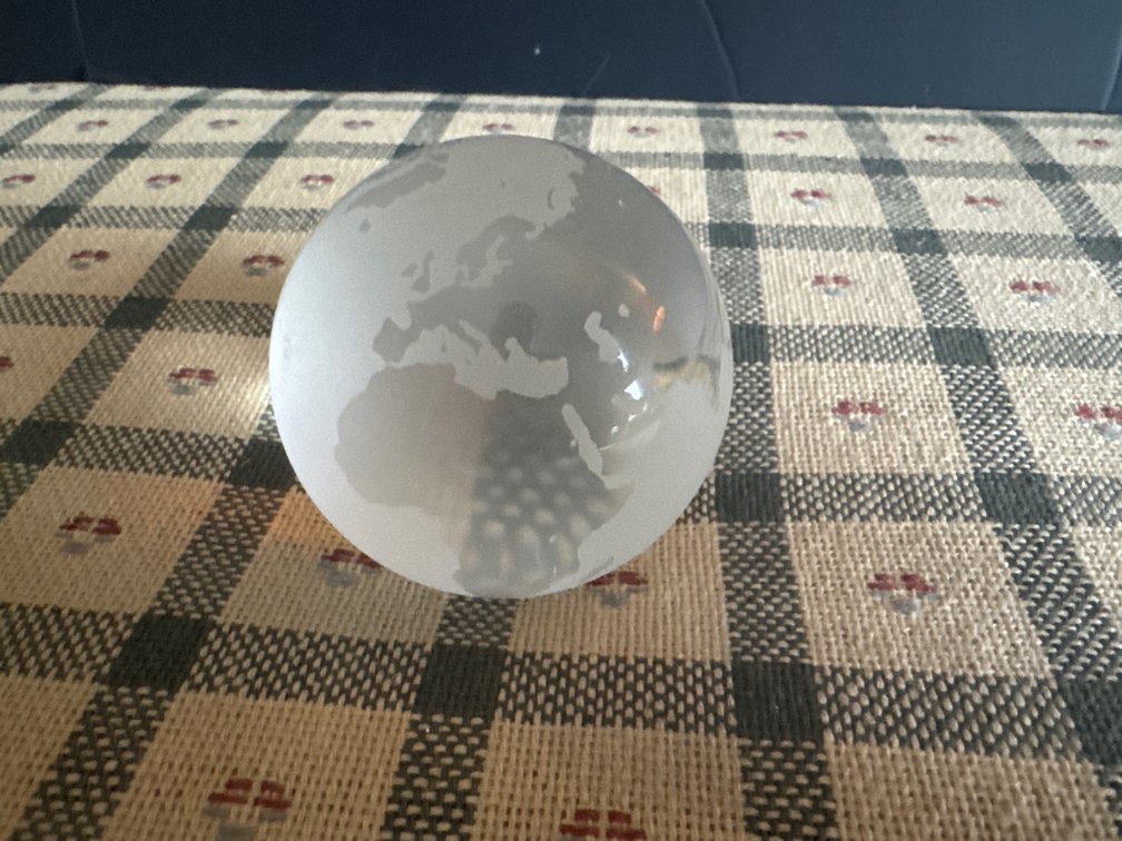 Tiffany & Co. Glass Globe Paperweight