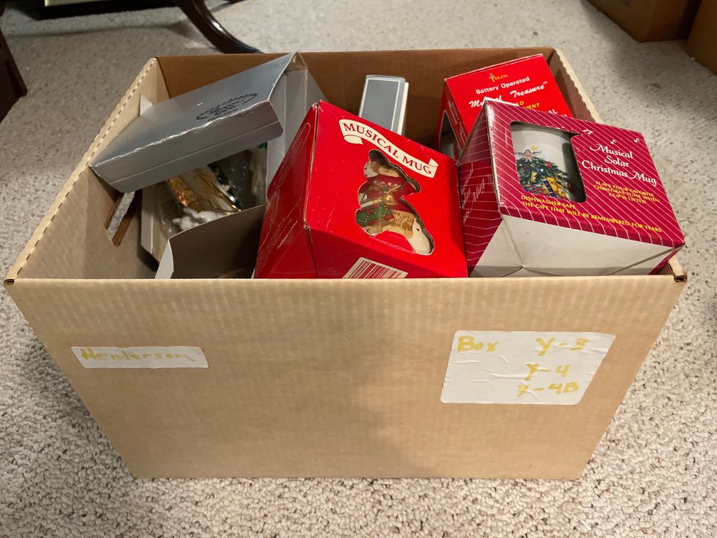 Holiday Ornaments, Musical Mugs, and Figurines
