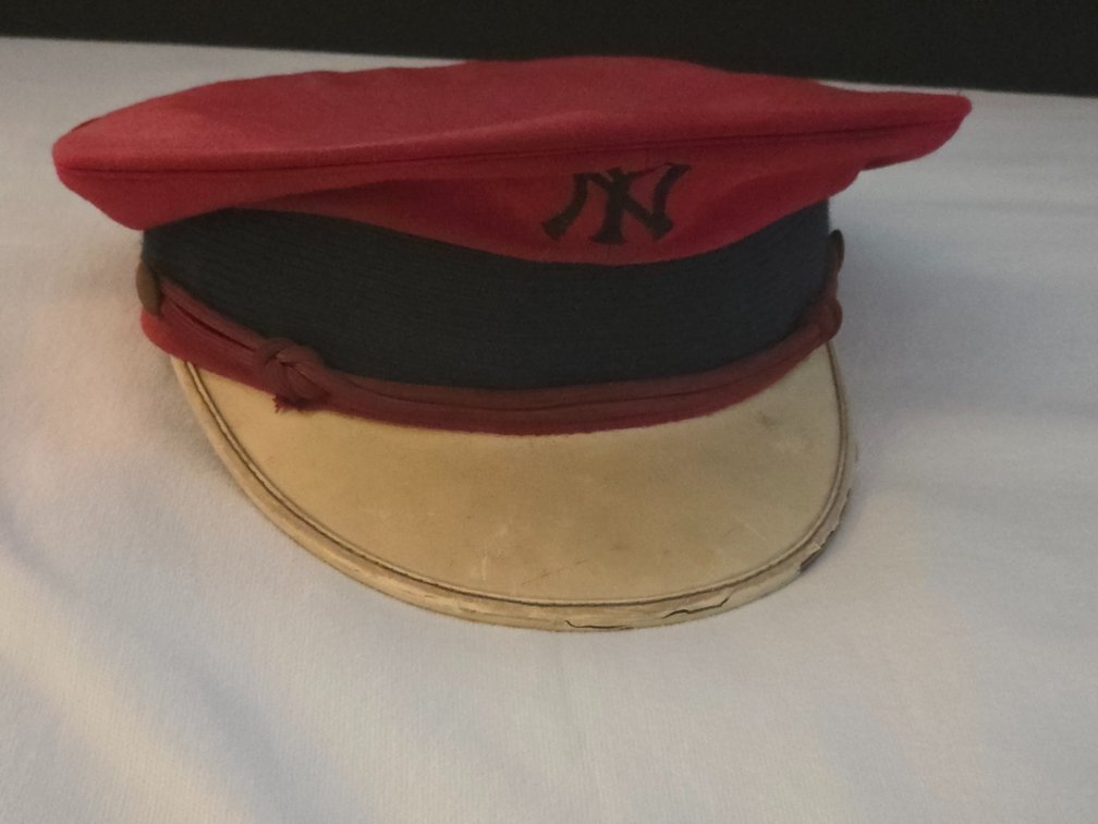 New York Stadium Usher's Uniform Cap.