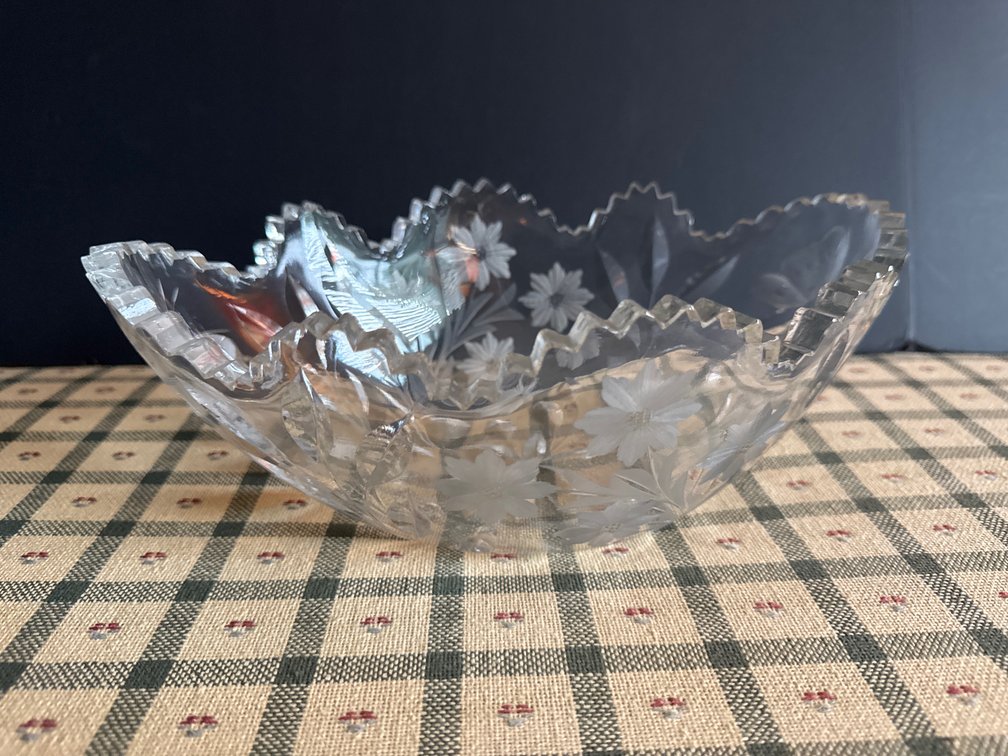 Cut Glass Bowl