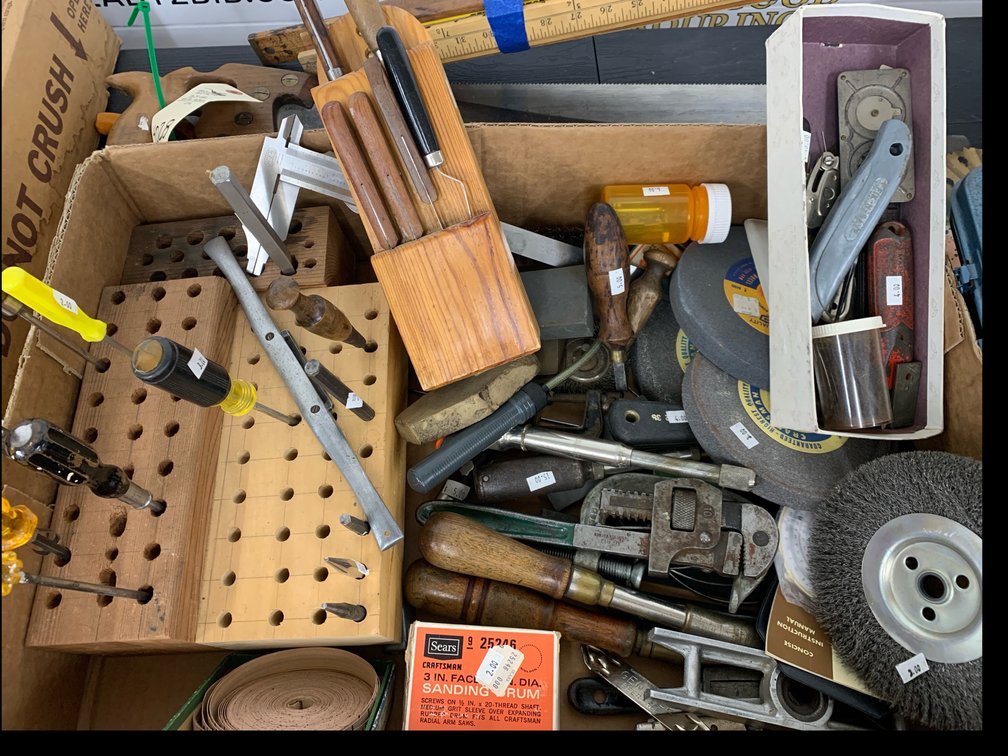 Hand Tools, Socket Sets, and Workshop Accessories Lot