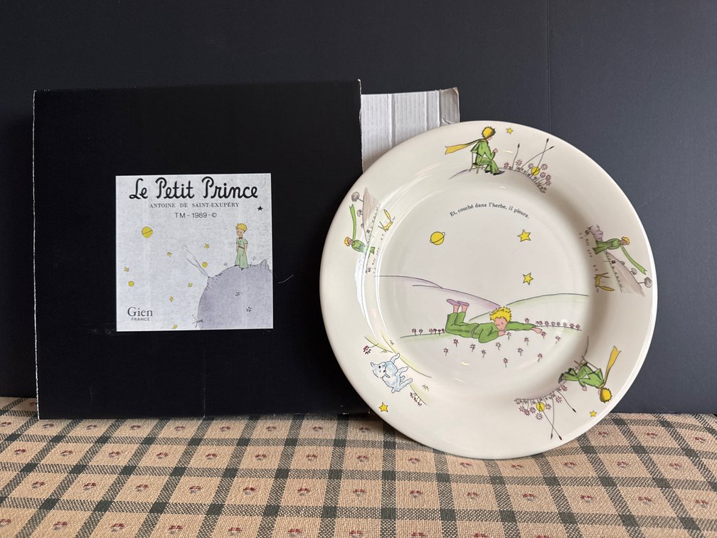 Gien France Le Petit Prince Ceramic Plate