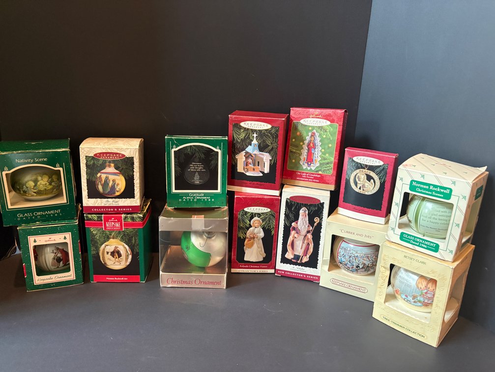 Keepsake Christmas Ornaments