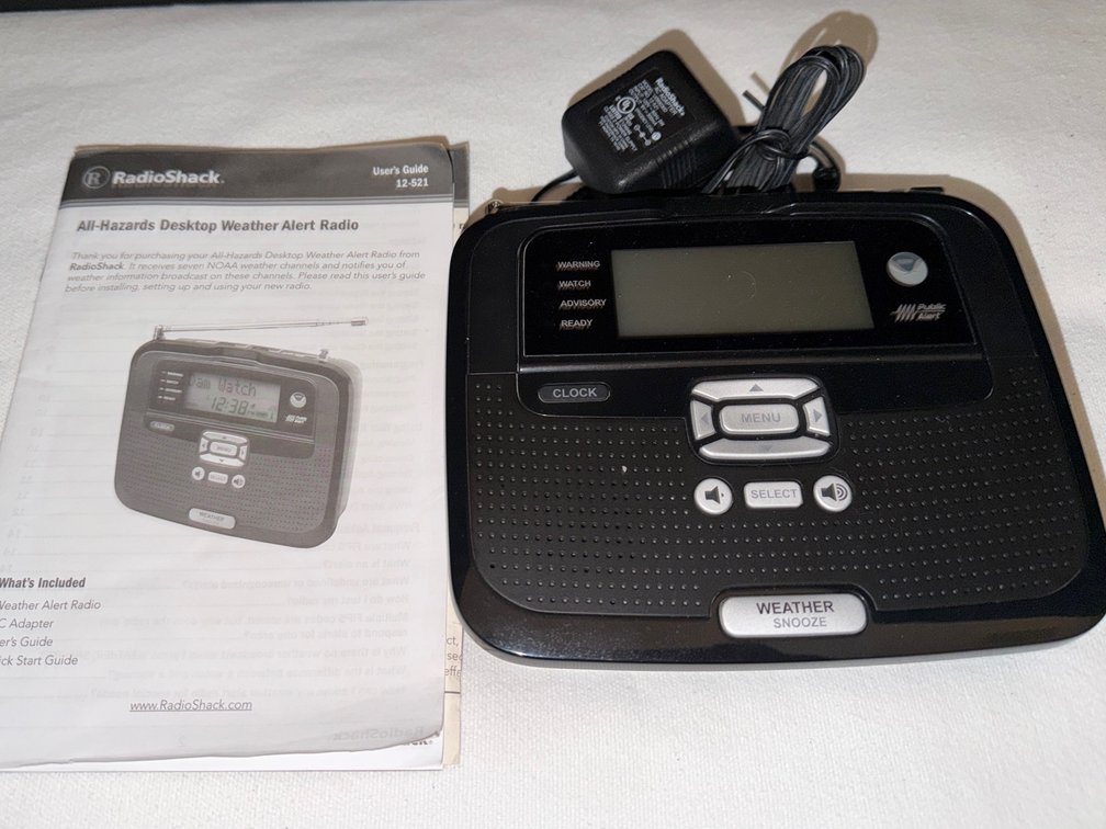 RadioShack Weather Alert Radio