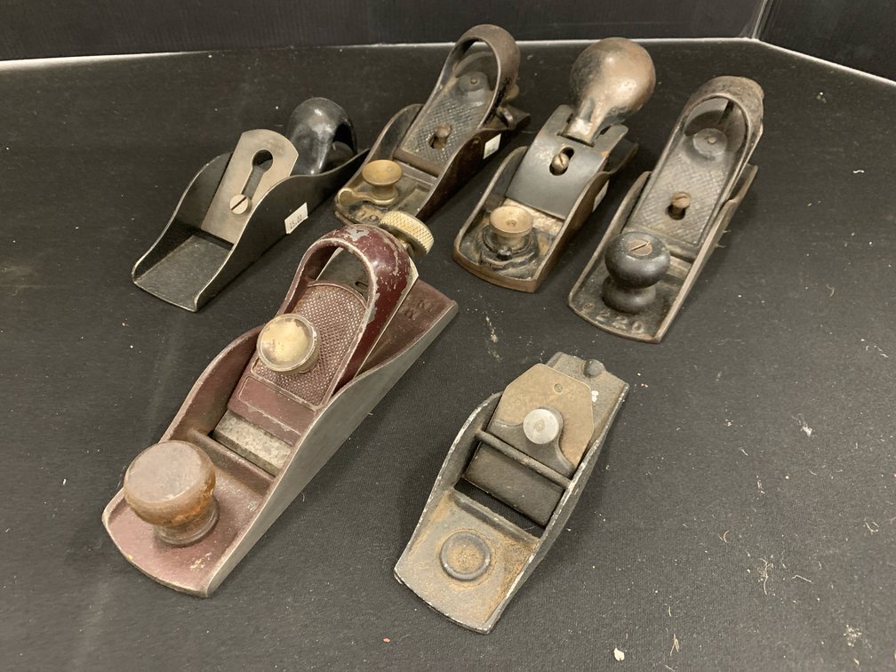 Cast Iron Woodworking Block Planes