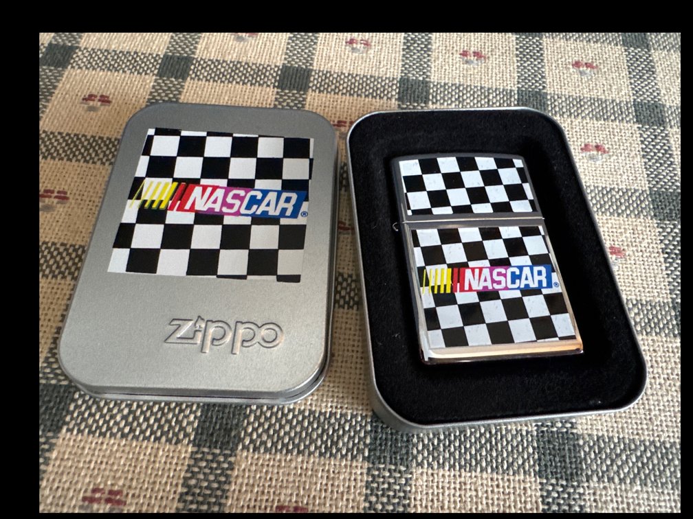 Zippo NASCAR Lighter with Tin