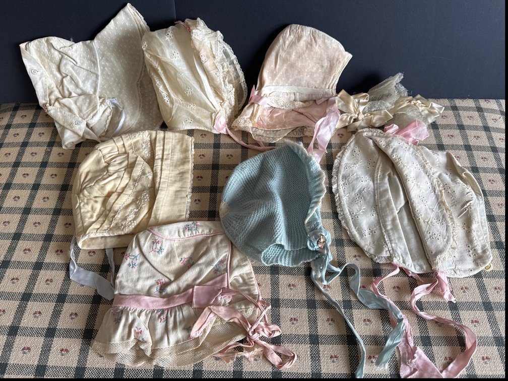 Vintage Infant Bonnets