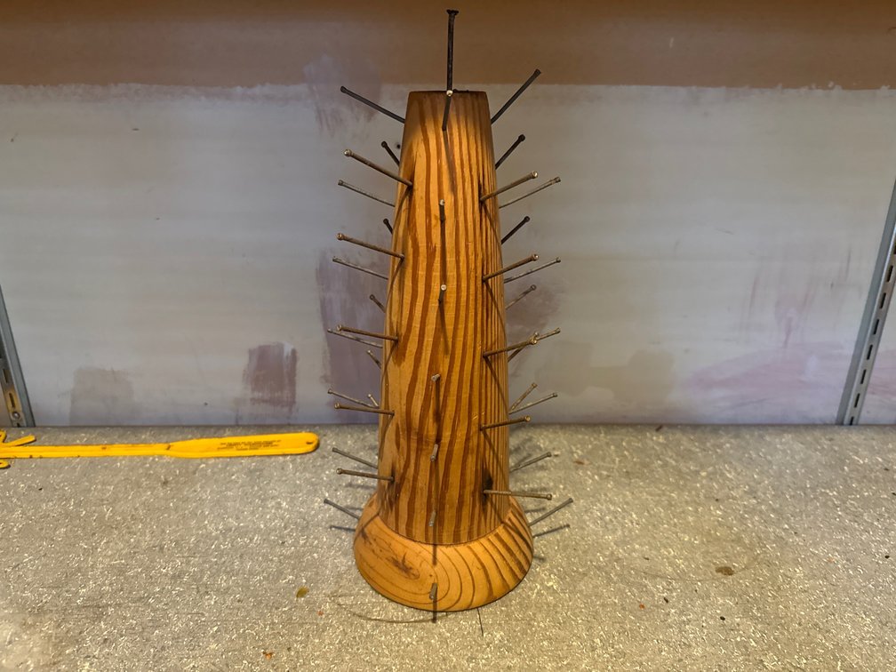 Wooden Spool Tree