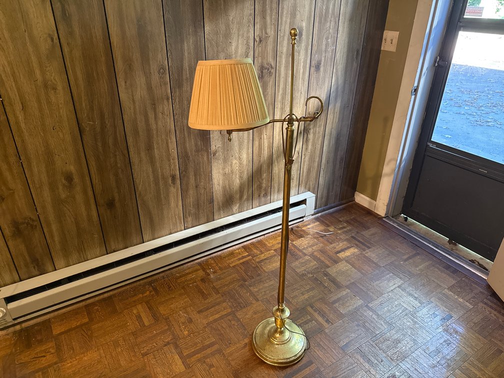 Brass Floor Lamp