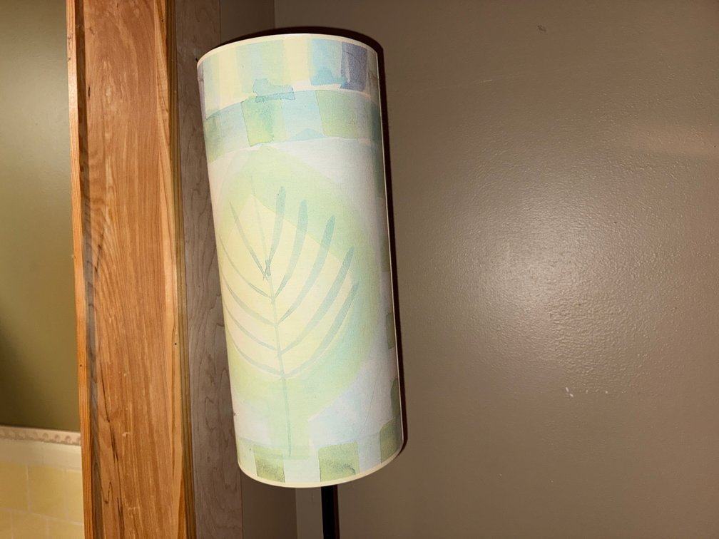 Sigrid Olsen Floor Lamp with Watercolor Shade
