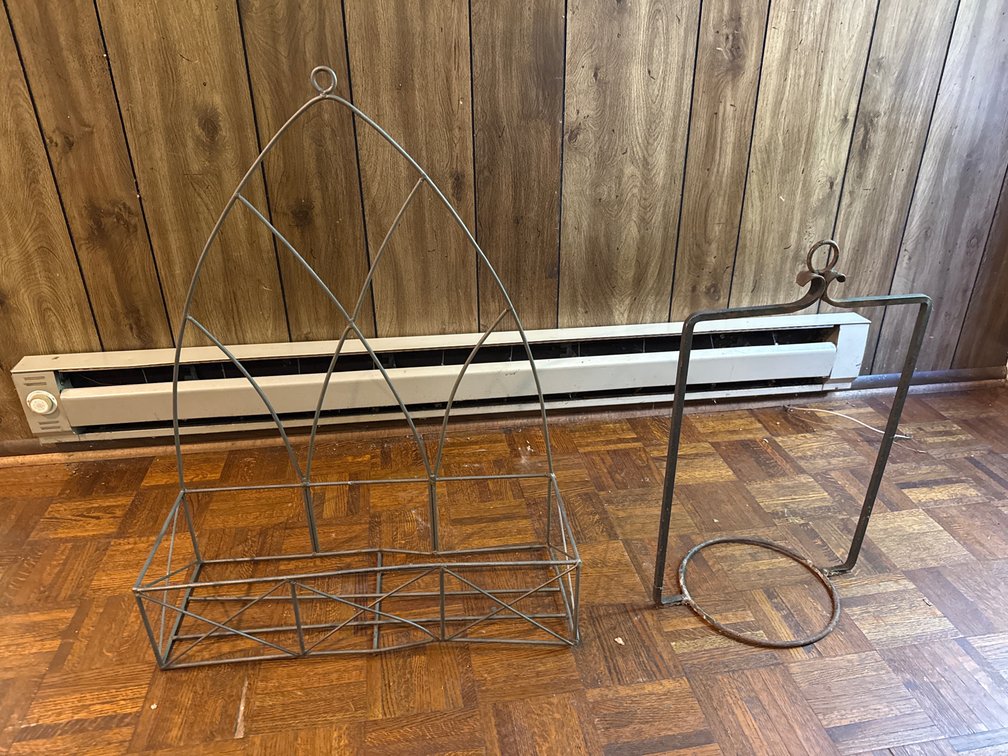 Planter Basket and Hanging Planter Frame