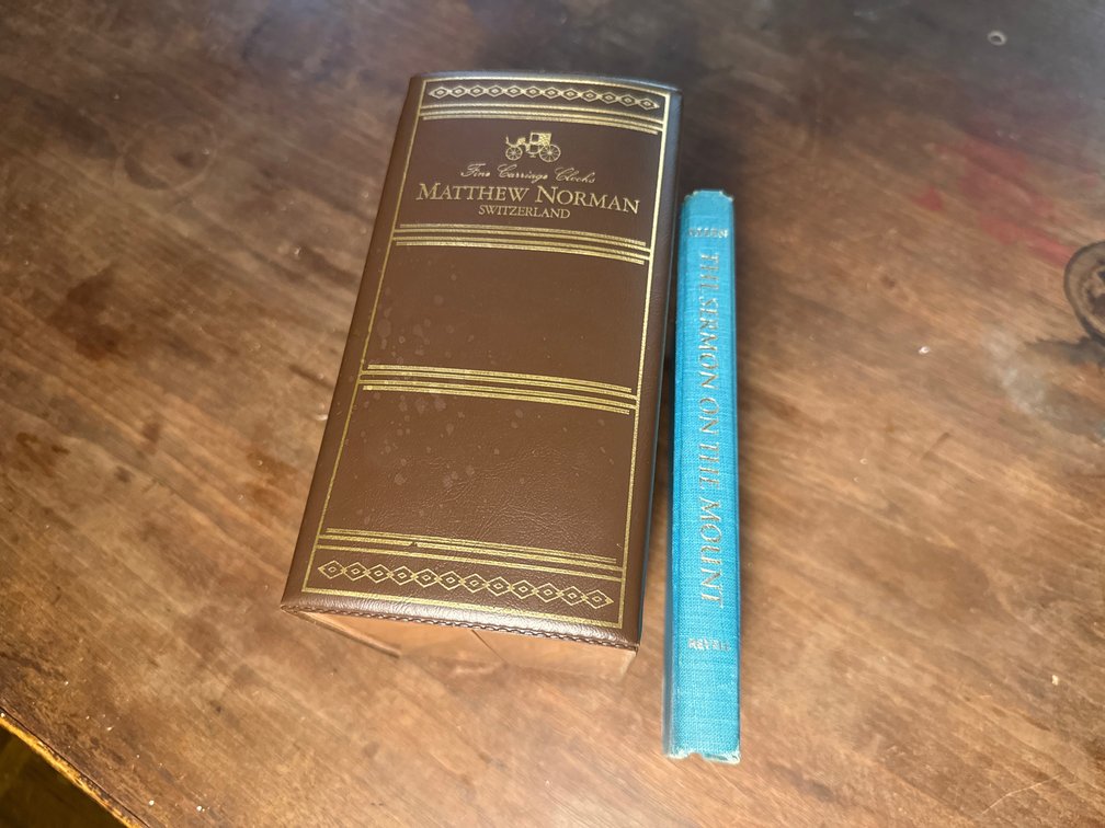 Storage Case and Hardcover Book