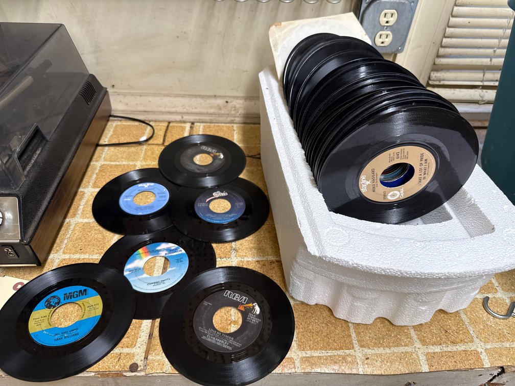 7-Inch 45 RPM Vinyl Records and CD