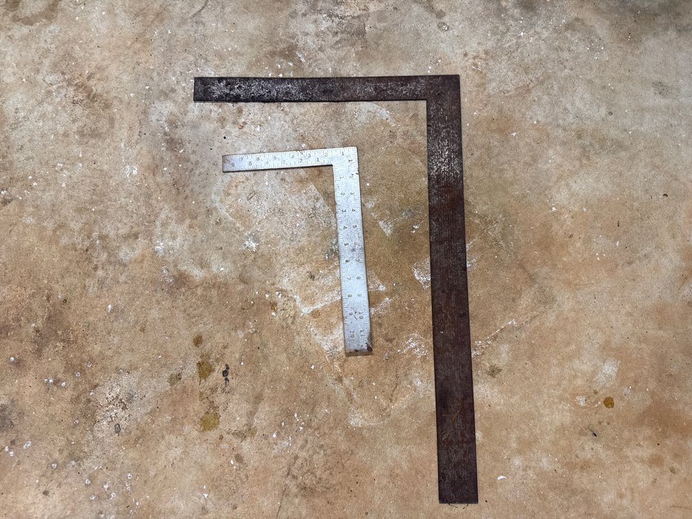 L-shaped framing Squares
