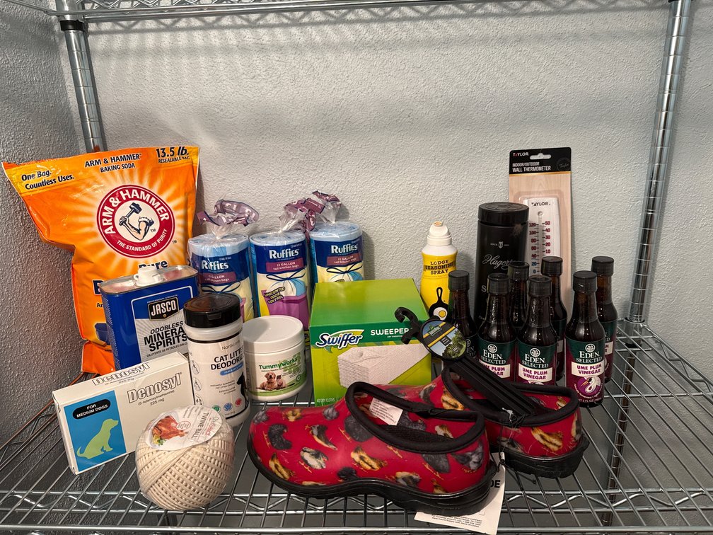 Household Supplies, Garden Clogs, Pet Products, and More