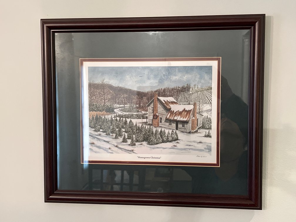 Cotton Ketchie "Homegrown Christmas" Framed Art Print