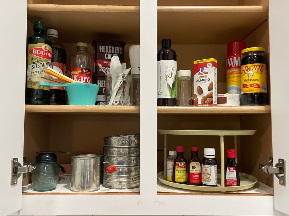 Flour Sifters, Kitchen Utensils, and Pantry Items