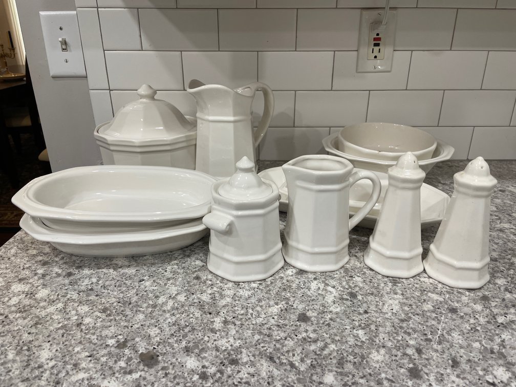 Pfaltzgraff Heritage White Tableware