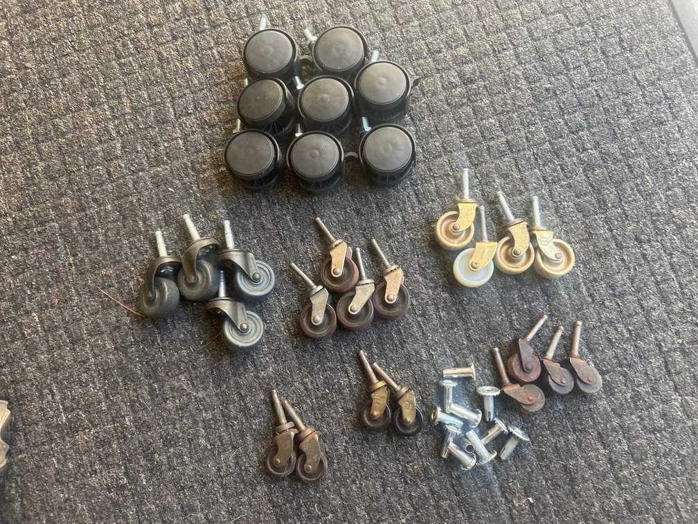 Casters Assorted
