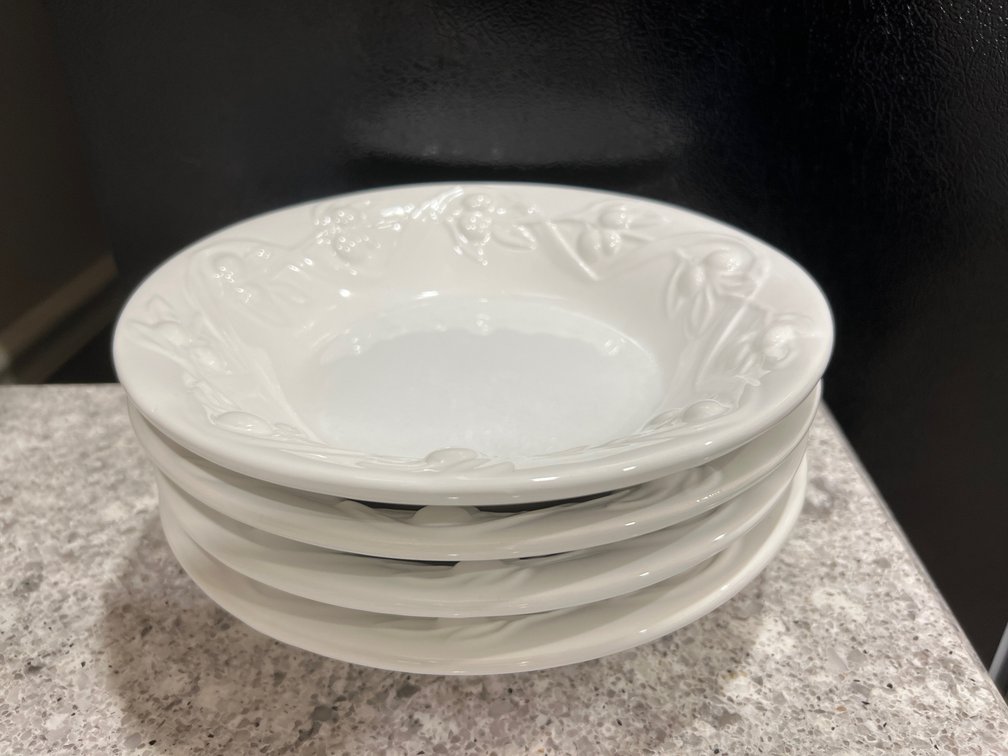 Williams Sonoma I Patrizi Ceramic Pasta Bowls, Set of 4