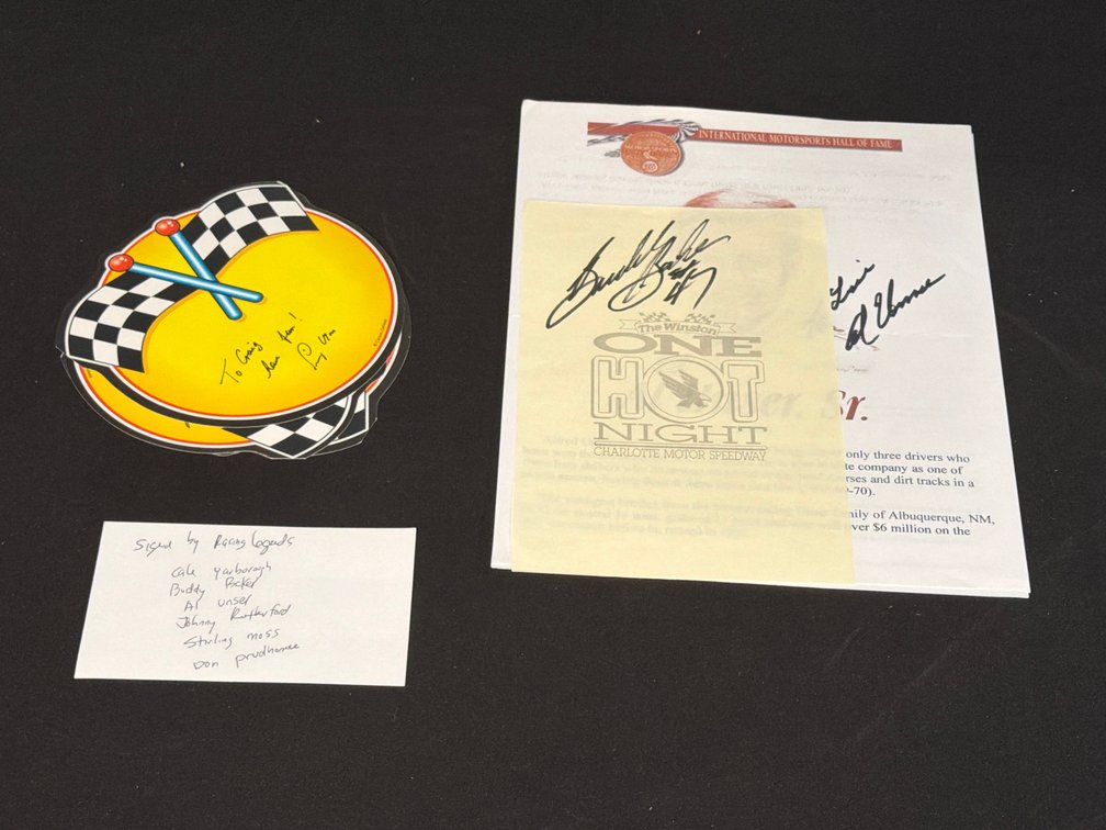 Legends of Racing Autographs