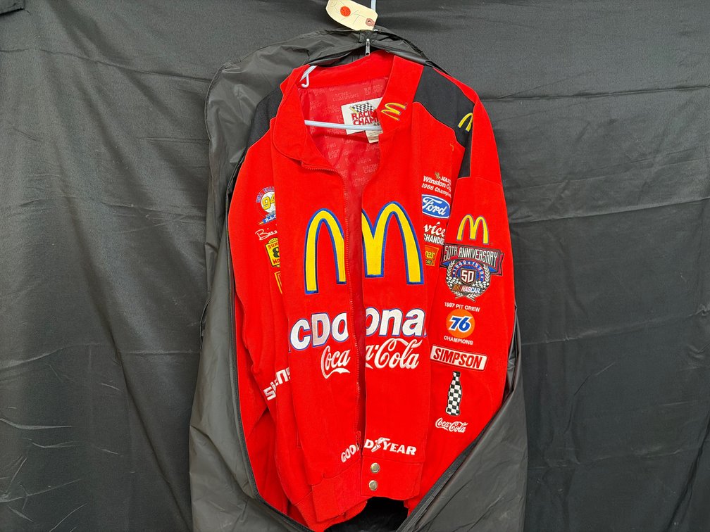 Bill Elliott McDonald's 1998 NASCAR Racing Jacket, Size XXL