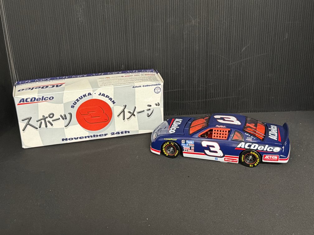 1996 Suzuka Japan ACDelco #3 Dale Earnhardt 1:24 Scale Die-Cast Car