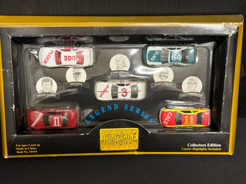 Trackside Legend Series 5-Car Diecast Stock Car Set