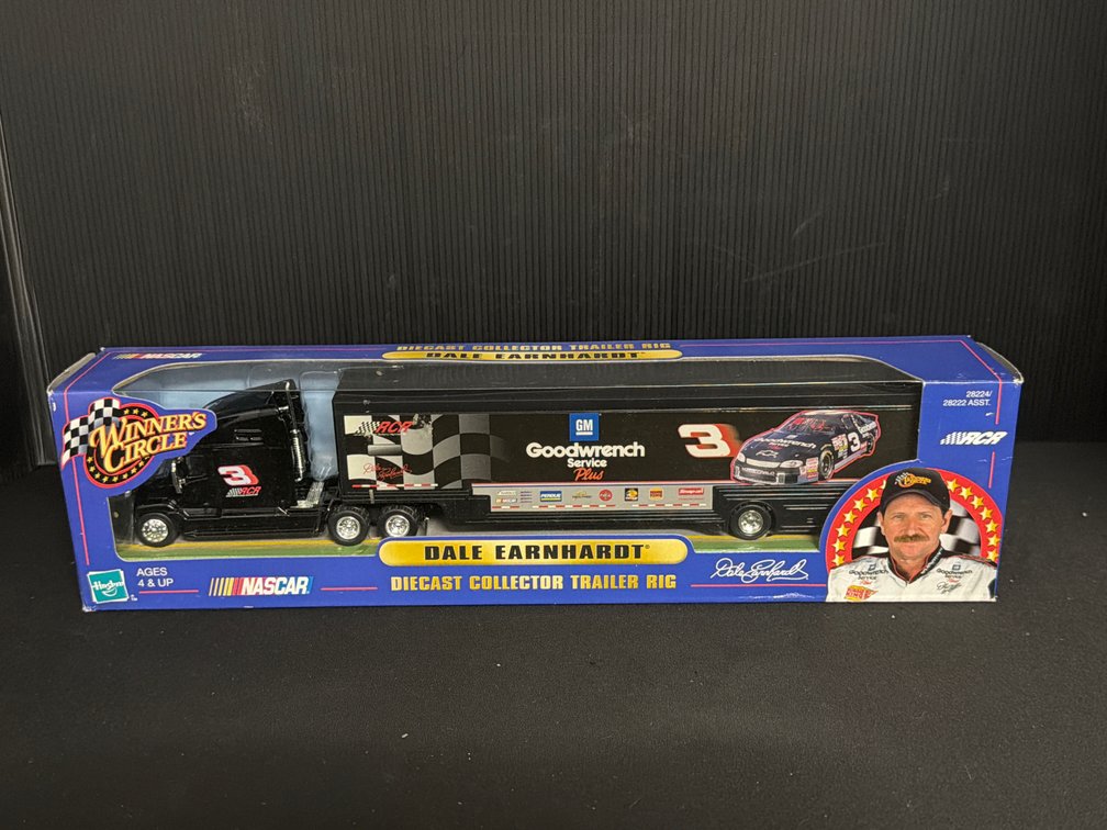 Winner's Circle Dale Earnhardt #3 Diecast Collector Trailer Rig