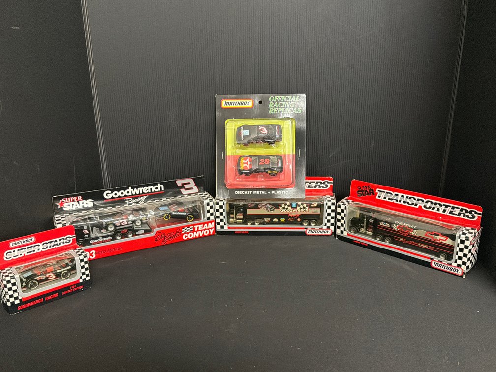 Dale Earnhardt Die-Cast Vehicle and Transporter Sets