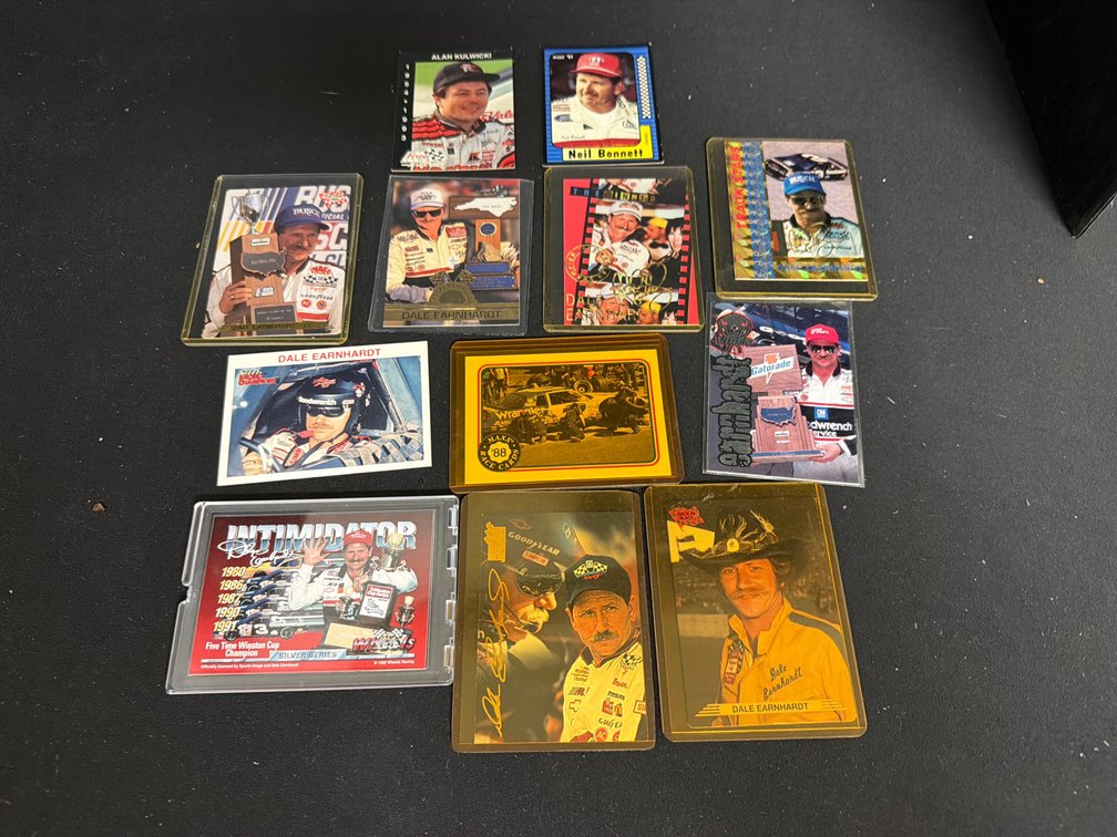 Dale Earnhardt NASCAR Racing Trading Cards and More