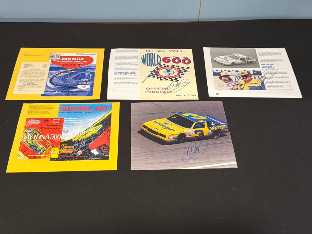 5-Dale Earnhardt Autographed Items