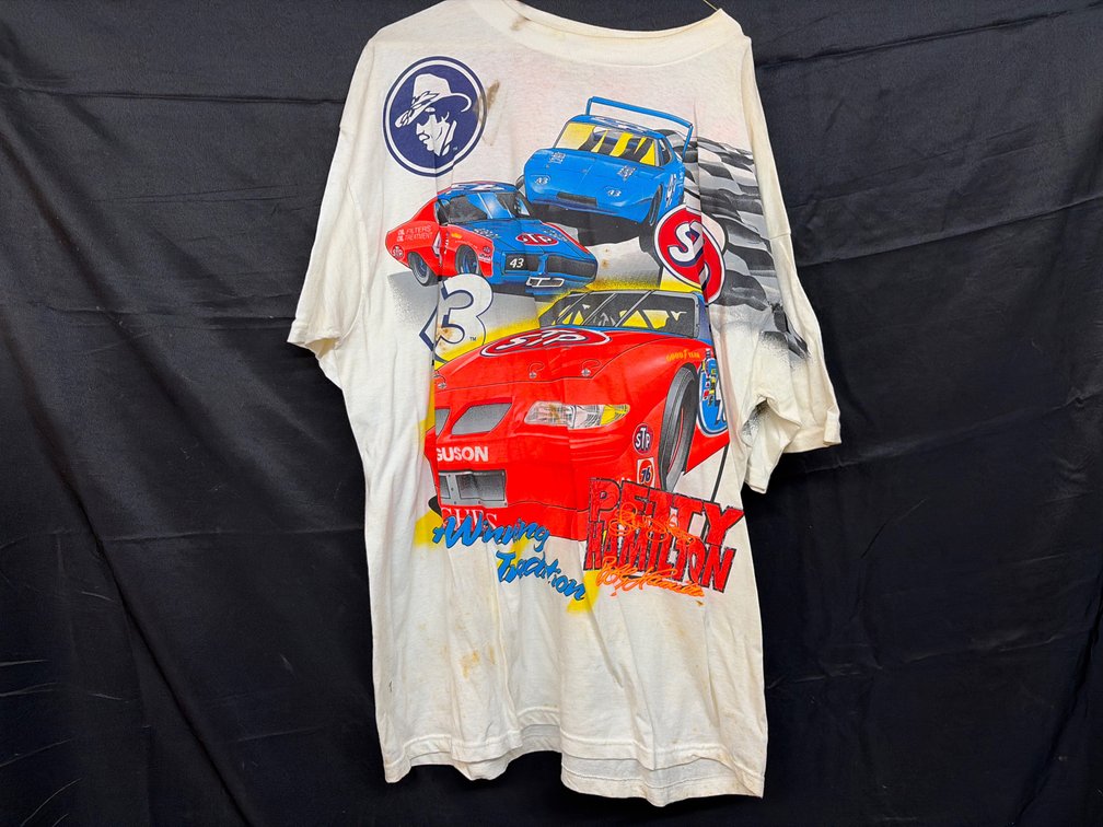 Richard Petty and Bobby Hamilton STP Racing T-Shirt, 2XL