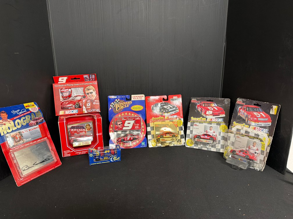 Bill Elliott NASCAR Die-Cast Cars and Collectibles