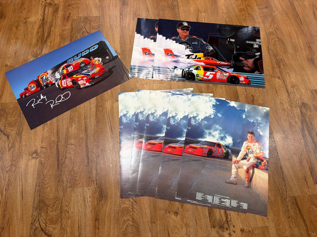 8-Tide Ricky Rudd Racing Promotional Posters