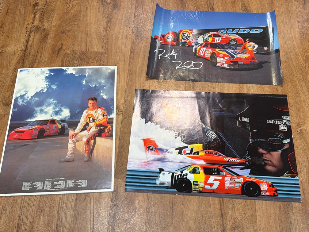 3-Tide Ricky Rudd NASCAR Racing Posters