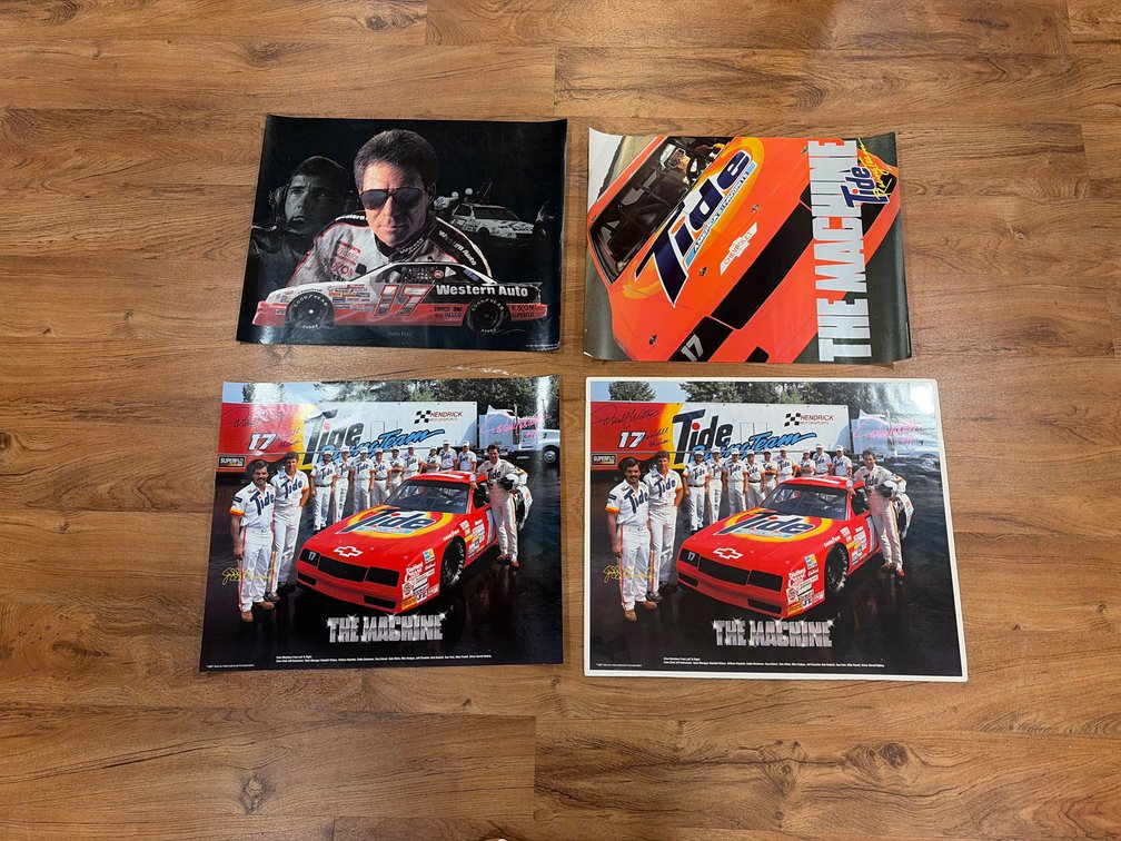 4-Darrell Waltrip No. 17 NASCAR Promotional Posters