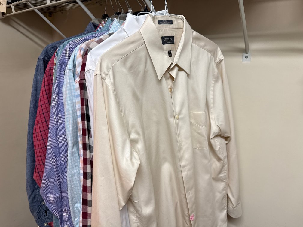 Men's Long-Sleeve Button-Down Shirts