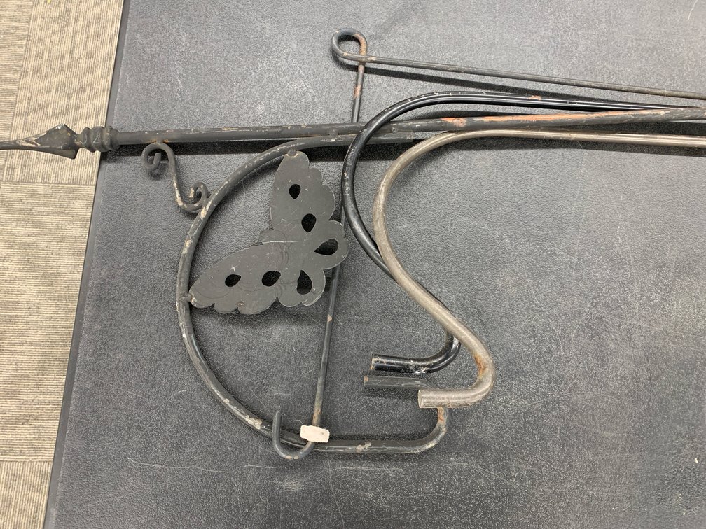 Metal Garden Stakes, Shepherd's Hooks