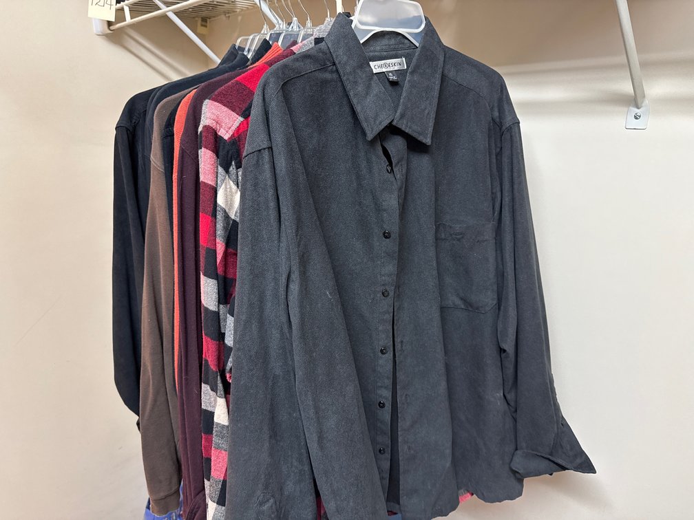Men's Long-Sleeve Shirts and Pullovers, Size XL