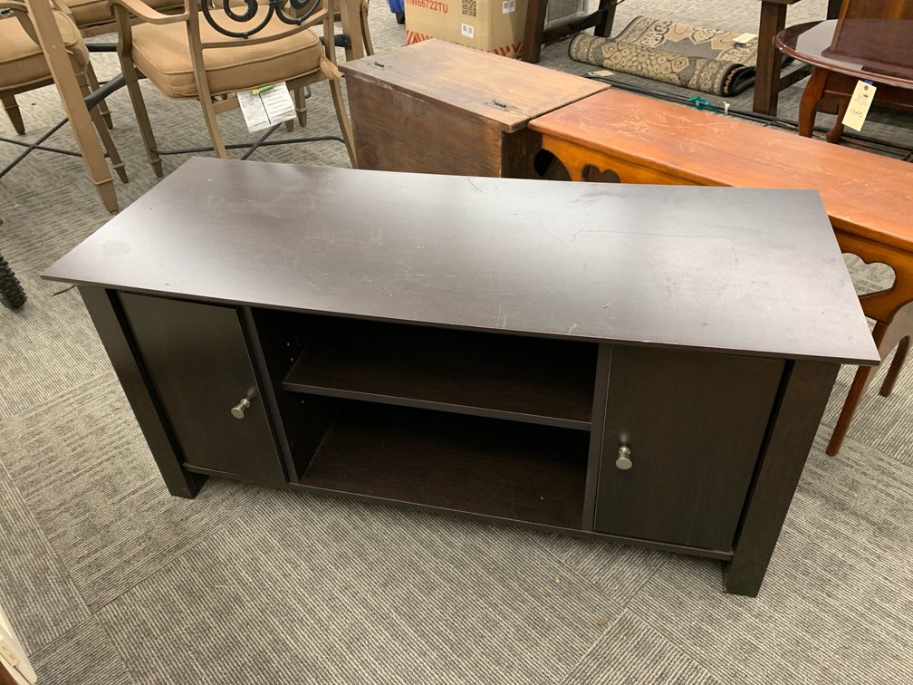 Modern Espresso Finish Media Console